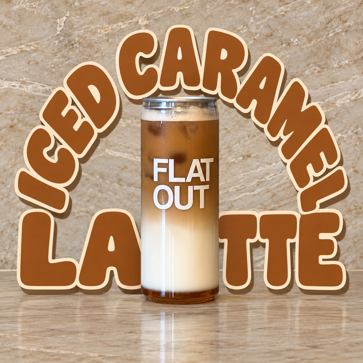 Iced Caramel Latte