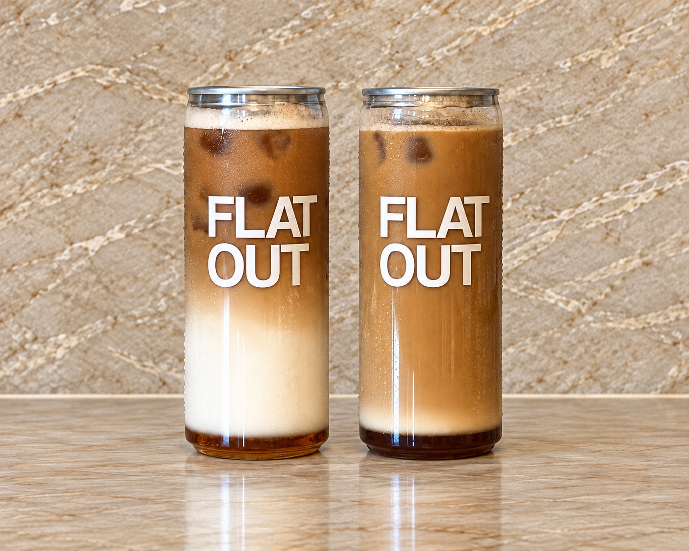 Coffee drinks together